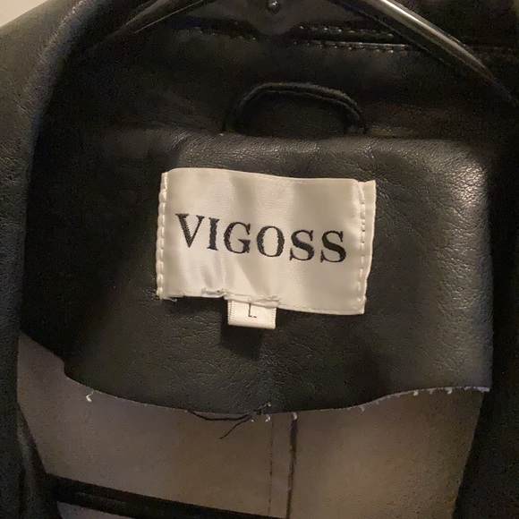 Vigoss Vegan Leather Jacket - Picture 3 of 6